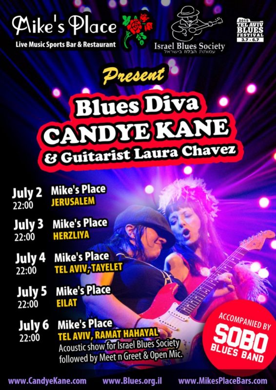 Candye Kane & guitarist Laura Chaves