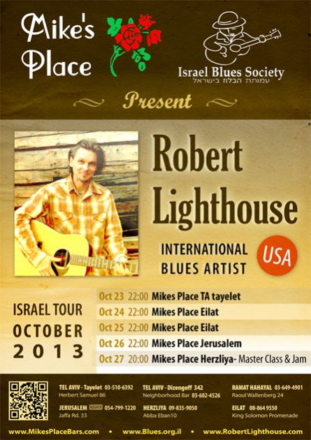 Robert Lighthouse - International blues artist